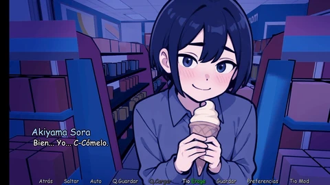 L'adorable femboy Oscariusgames se fait remplir de crème après une balade sauvage.