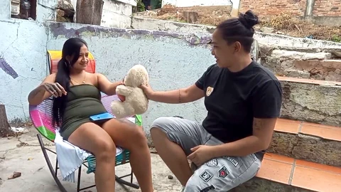 女性オナニー, hairy pussy, アナル舐め