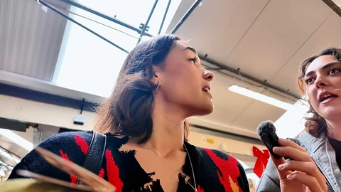 Flashing boobs, mates, halloween