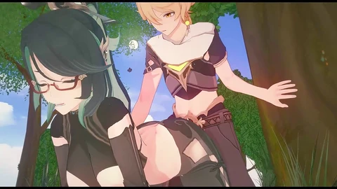 Xianyun de Genshin Impact explore son côté sauvage avec un gros pénis noir