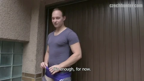 En plein air, anal invasion, gay cash